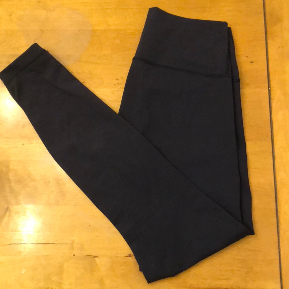 Lululemon Wunder Under FULL length navy Size 8